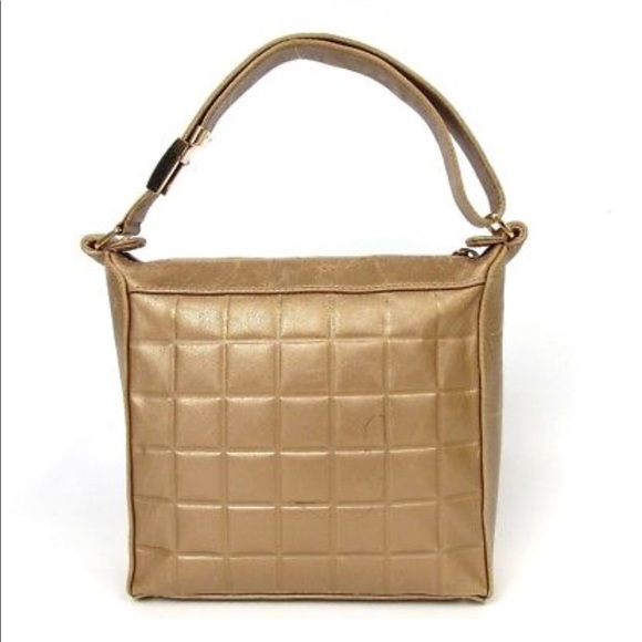 authentic CHANEL bag Choco bar COCO Shoulder Bag - Picture 2 of 8